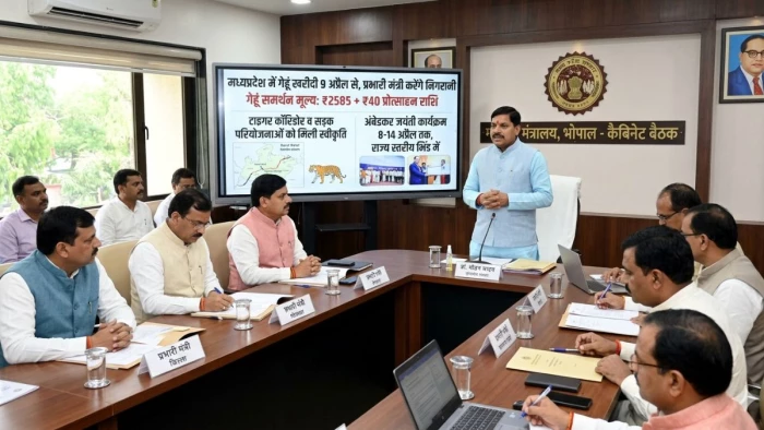 मध्‍य प्रदेश में इस साल गेहूं पर प्रति क्विंटल मिलेगी 40 रुपये प्रोत्साहन राशि, समर्थन मूल्य 2,585 रुपये प्रति क्विंटल