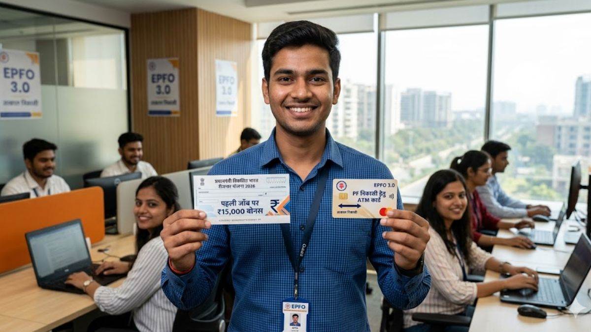 पहली नौकरी है तो सरकार देगी 15 हजार, ATM और UPI से कितना निकाल सकेंगे PF का पैसा? जानें सबकुछ