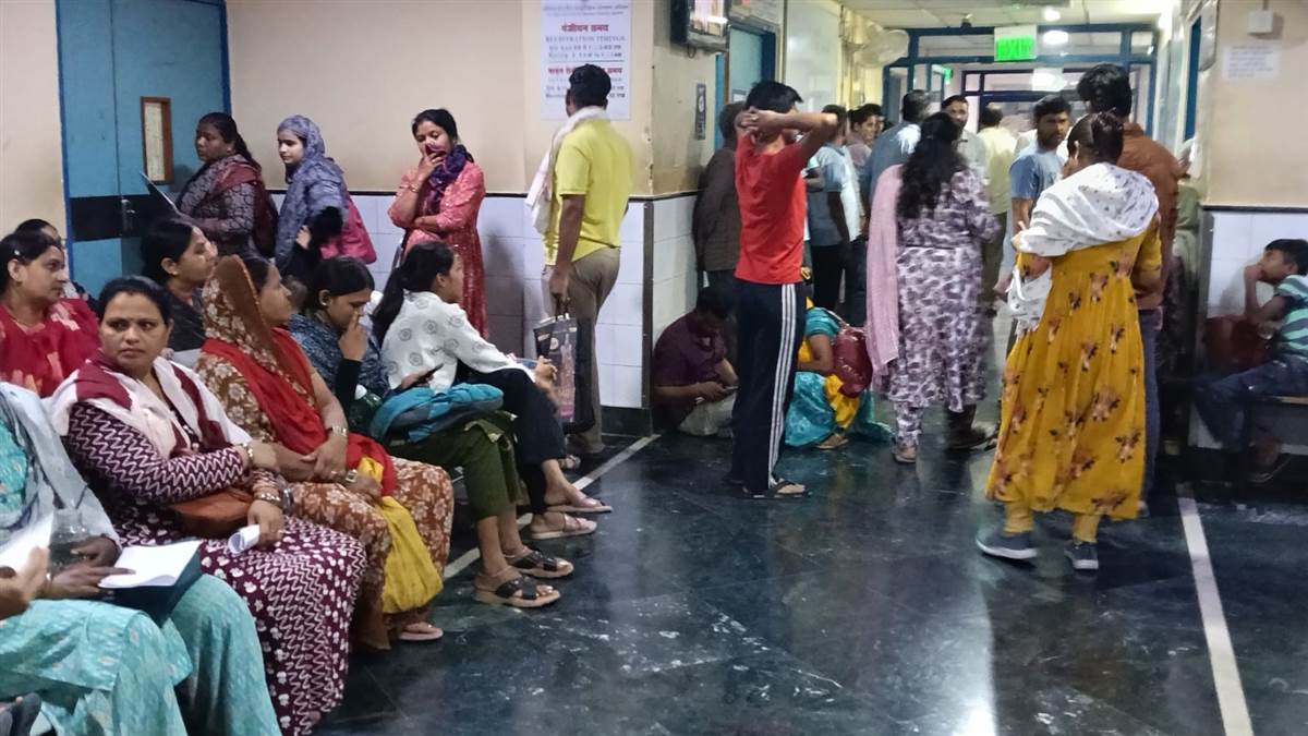 AIIMS भोपाल में सर्वर डाउन, इलाज के लिए परेशान हुईं गर्भवती महिलाएं