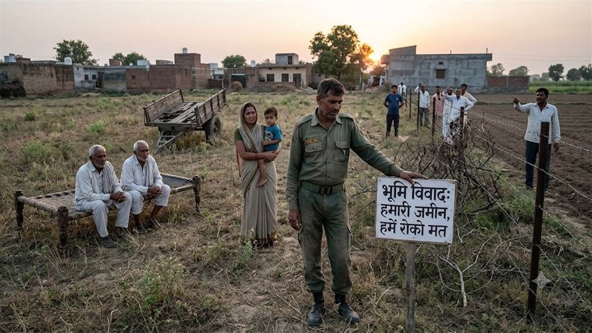 मंदसौर का फौजी कश्मीर में कर रहा ड्यूटी, परिवार अपनी जमीन पर नहीं कर पा रहा बोवनी, कुछ लोग कर रहे विवाद
