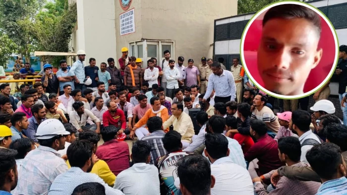 खंडवा में दर्दनाक हादसा, पोकलेन मशीन की चपेट में आया हेल्पर, शरीर के हुए तीन टुकड़े