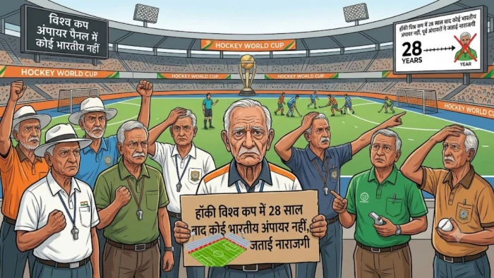 हॉकी विश्व कप में 28 साल बाद कोई भारतीय अंपायर नहीं