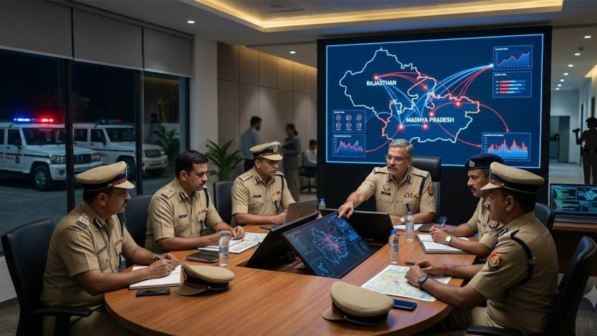 इंदौर डीजीपी कॉन्फ्रेंस: ड्रग्स और साइबर अपराध पर संयुक्त रणनीति