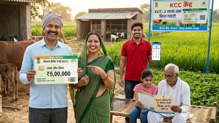 Kisan Credit Card Loan: किसान क्रेडिट कार्ड के बदले नियम, अब बिना गारंटी ₹5 लाख तक के लोन का ऐसे उठाएं फायदा