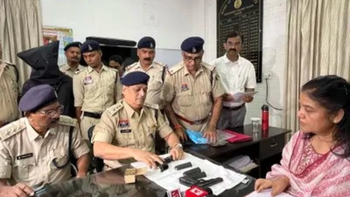 ITBP के ASI और हेड कांस्टेबल का सर्विस पिस्टल चुराने वाला गिरफ्तार, 24 ज़िंदा कारतूस जब्त