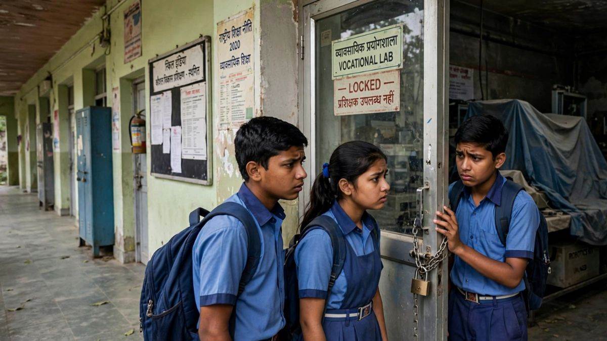 छत्तीसगढ़ व्यावसायिक शिक्षा में भर्ती घोटाला: 499 सरकारी स्कूलों में वोकेशनल ट्रेनर नहीं.. 40 करोड़ रुपये के उपकरण हो रहे बेकार