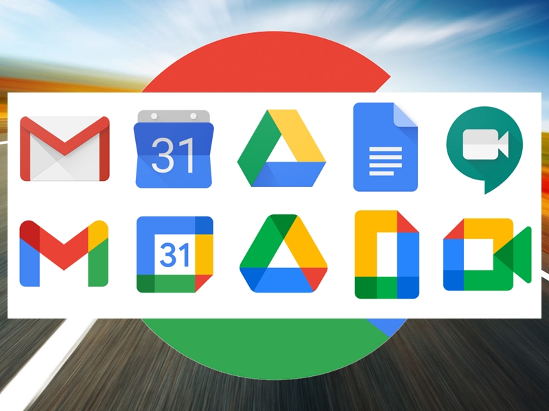 Gmail Hangouts Gmeet Logo Changed See New Look In Photos