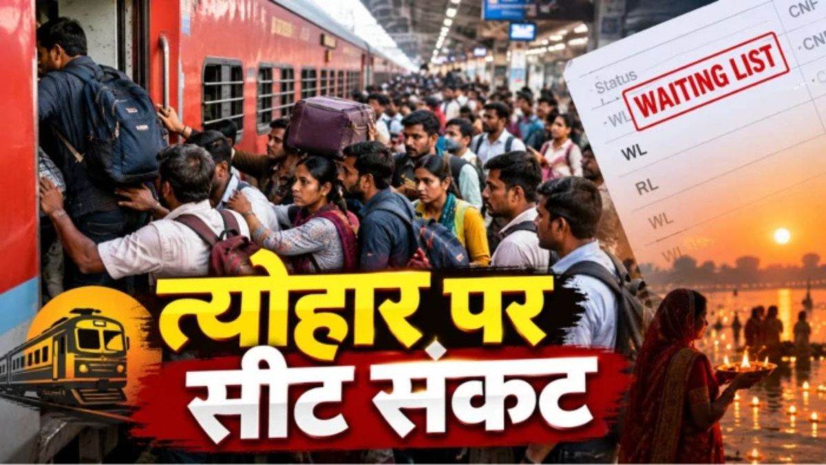 '5 से 15 नवंबर तक ट्रेनों में सीटों का संकट': बिहार, दिल्ली, लखनऊ और मुंबई रूट पर लंबी वेटिंग; स्पेशल ट्रेनों का ही सहारा