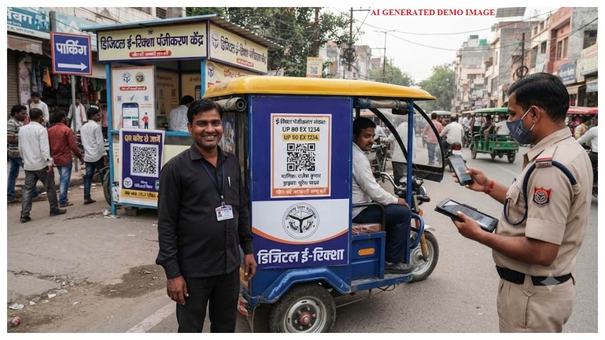 बिलासपुर में ई-रिक्शा के लिए क्यूआर कोड व्यवस्था शुरू