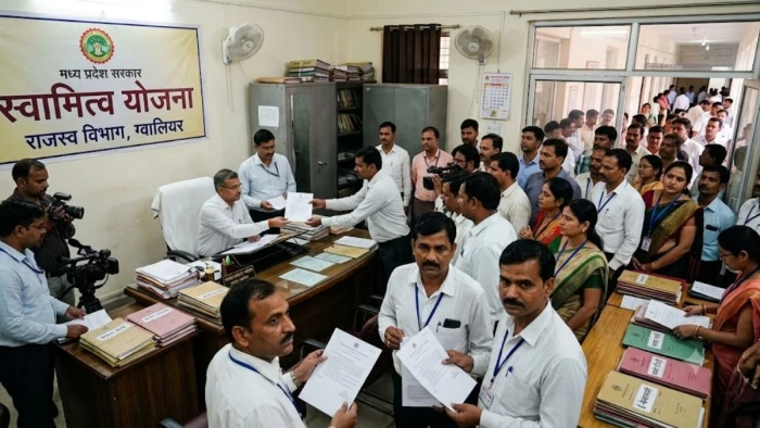 स्वामित्व योजना पर मध्य प्रदेश सरकार सख्त, 50 से ज्यादा पटवारियों पर की गई कार्रवाई, एसडीएम ने जारी किए नोटिस