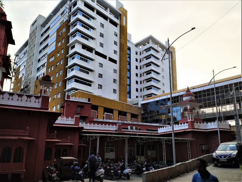 दो साल की देरी के बावजूद हमीदिया अस्‍पताल के नए भवन का काम पूरा नहीं, निर्माण एजेंसी ने फिर मांगी मोहलत