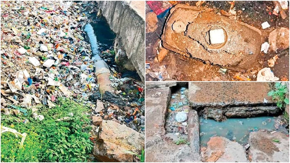 पुराने भोपाल में चार दशक पुरानी पाइपलाइन जर्जर, रसोई तक पहुंच रहा सीवर मिला पानी