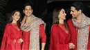 Sid Kiara Wedding: ट्रेडिशनल लुक में दिल्ली पहुंचे सिद्धार्थ-कियारा, पैपराजी को दिए पोज, बांटी मिठाई
