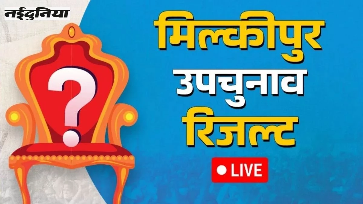 Milkipur By Election Results 2025: BJP की मिल्कीपुर में 61 हजार की बड़ी जीत, SP से अयोध्या की हार का बदला पूरा