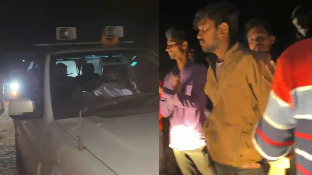 'इसी खराब सड़क से जाइए', ग्रामीणों ने पत्थर रखकर रोका विधायक का रास्ता, सड़क की गुणवत्ता पर उठाए सवाल