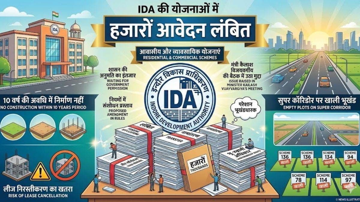 सावधान! 10 साल में नहीं बनाया घर तो रद्द हो सकती है लीज, IDA की योजनाओं में हजारों आवेदन लंबित