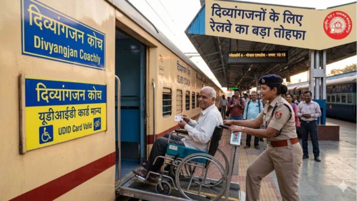 भोपाल रेल मंडल की बड़ी सौगात, दिव्यांगों को अब घर बैठे ऑनलाइन बनेंगे रियायत कार्ड, किराए में मिलेगी 75% तक की छूट