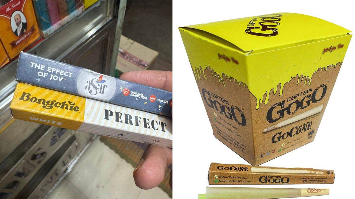 ग्वालियर में रोलिंग पेपर और कोन में चरस-गांजा पीने का ट्रेंड, दुकान-दुकान बिक रहे