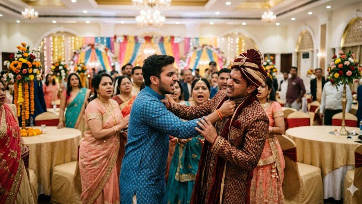 ग्वालियर में शादी समारोह में युवक ने चचेरे भाई की नाक दांत से चबा डाली