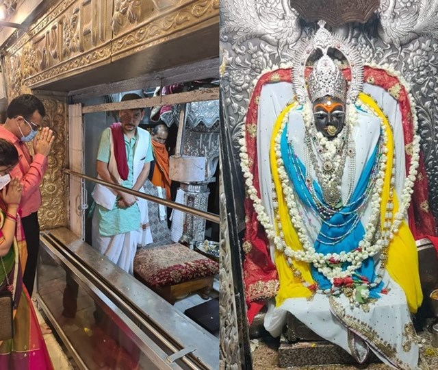 सुबह पांच बजे खुले मैहर में मां शारदा देवी मंदिर के पट