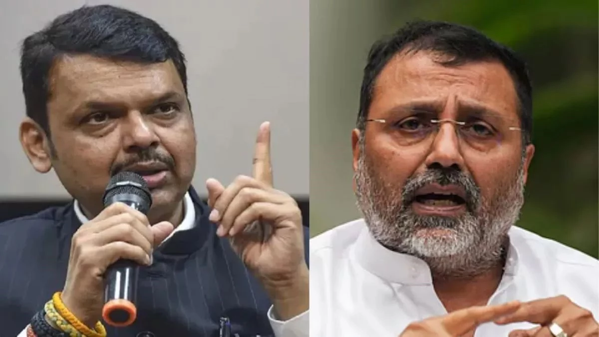 ‘तुमको पटक-पटक के मारेंगे’, Nishikant Dubey के बयान से बढ़ा विवाद, फडणवीस ने कहा- अपमान नहीं सहेंगे