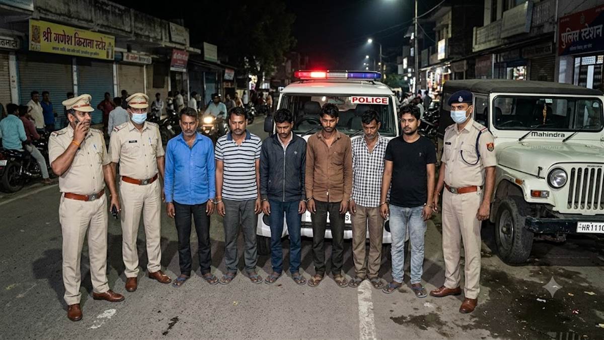 देवास में किन्नर बनकर लोगों को लूटने वाले धार जिले के छह बदमाश गिरफ्तार