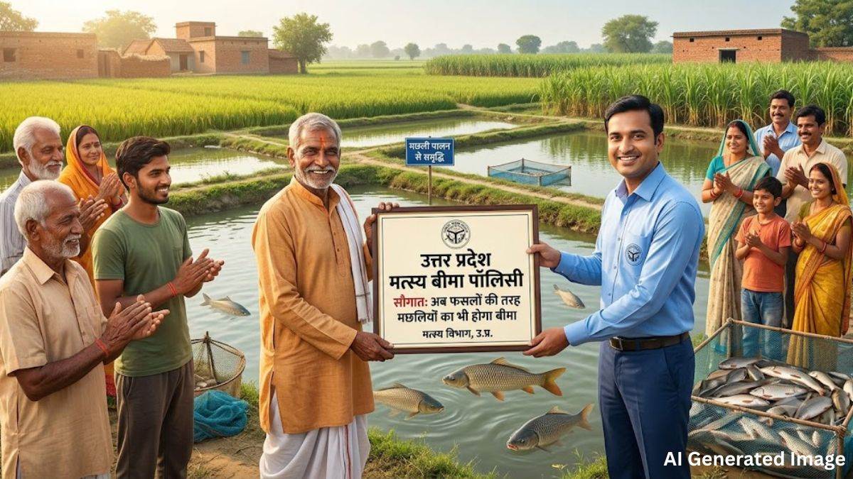 यूपी के मछली पालकों को बड़ी सौगात, अब फसलों की तरह मछलियों का भी होगा बीमा