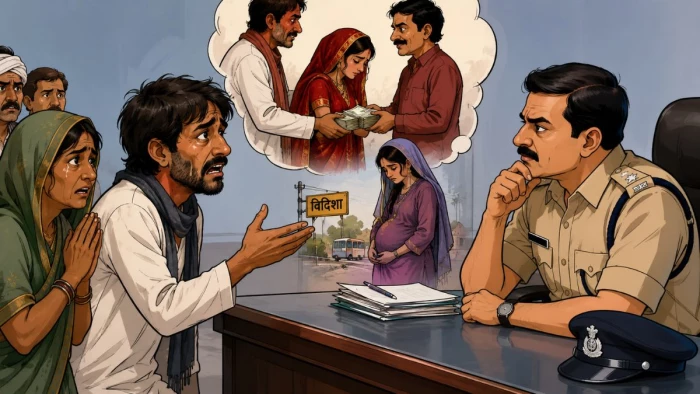 ससुराल वालों ने ₹8 लाख में बेच दी मेरी गर्भवती पत्नी'; गुना एसपी दफ्तर पहुंचे पति ने रो-रोकर लगाई गुहार