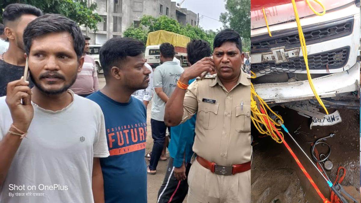 छिंदवाड़ा के पीपला नारायणवार बस स्टैंड पर अनियंत्रित टवेरा ने लोगों को रौंदा, 200 मीटर तक घसीटा, दुकानों में घुसी, कई घायल