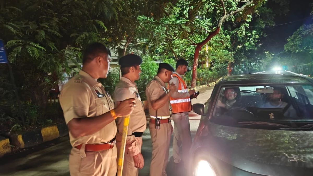 रायपुर में नशे में वाहन चलाने वालों पर पुलिस का शिकंजा, चार दिन में 50 से अधिक पर कार्रवाई