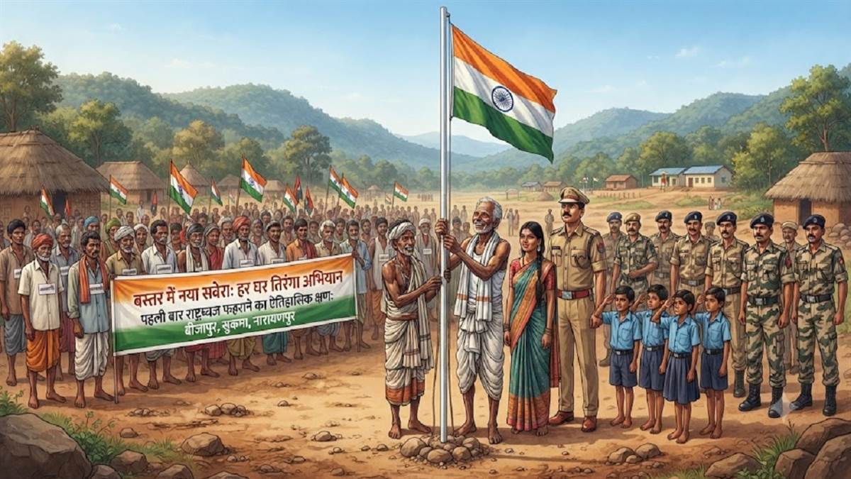 छत्तीसगढ़ में दो हजार पूर्व माओवादी शामिल होंगे तिरंगा यात्रा में, 11-15 अगस्त तक भाजपा निकालेगी यात्रा