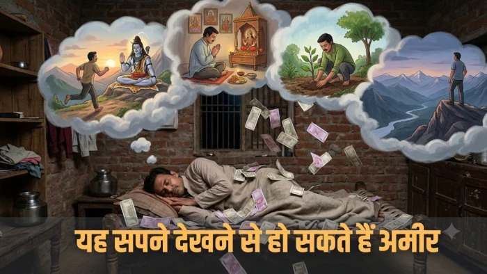 अगर सपने में दिखे ये 5 चीजें, तो जल्द होगी पैसों की बारिश, गरीब भी बन जाएगा अमीर!
