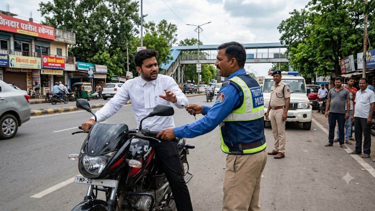 ट्रैफिक चेकिंग के नाम पर अभद्रता और वाहन से चाबी निकालना गलत: MP हाईकोर्ट की जबलपुर पुलिस को फटकार
