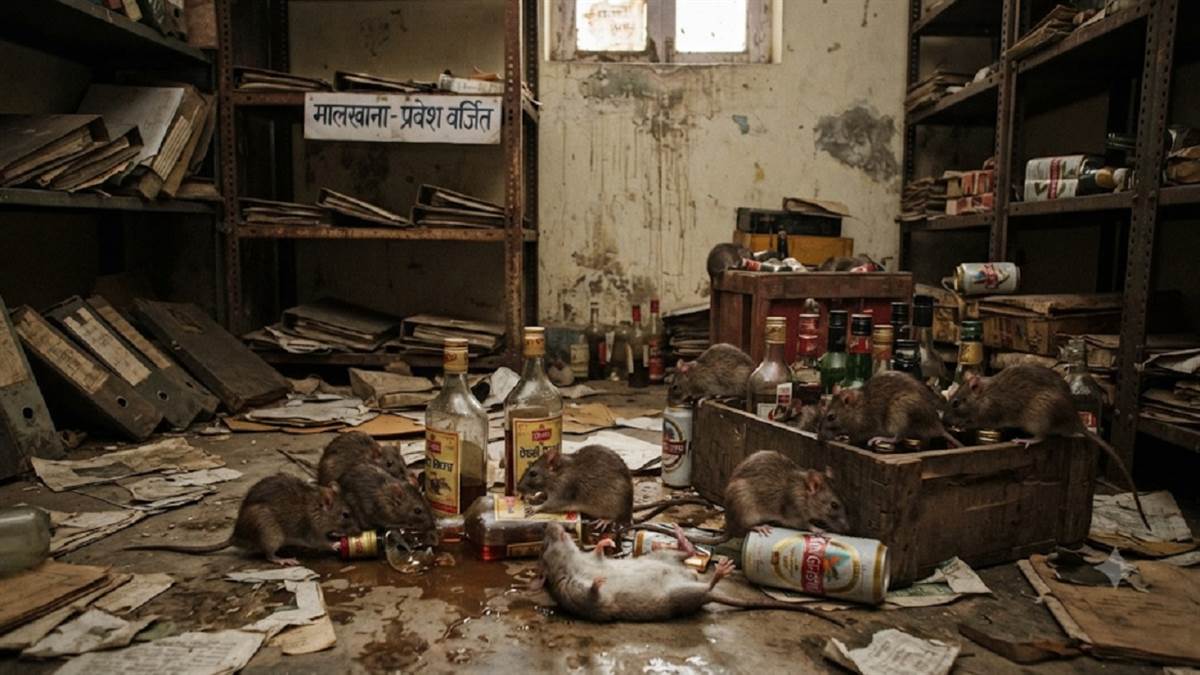 रायपुर में अब न चूहे गटकेंगे शराब न फूंक पाएंगे गांजा: थाना गंज में ई-मालखाना प्रणाली शुरू