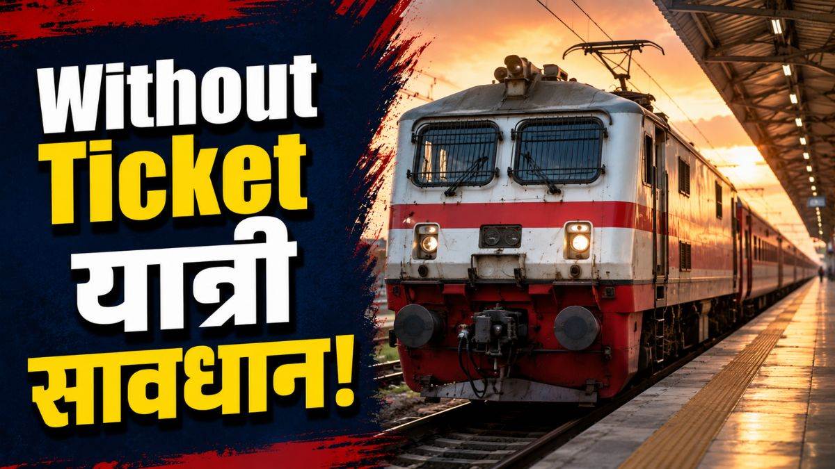 त्योहारों में बिना टिकट यात्रा पड़ेगी भारी: भोपाल रेल मंडल ने तेज किया चेकिंग अभियान, 4 महीने में वसूले 17.50 करोड़