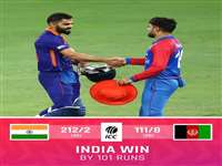 IND vs AFG Asia Cup 2022: भारत ने अफगानिस्तान को 101 रन से हराया, भुवनेश्वर ने लिए 5 विकेट