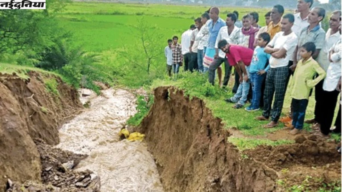 CG News: महानदी के मुख्य नहर में बड़ी दरार पड़ने से गांव में मची अफरा-तफरी, भ्रष्टाचार का लगा आरोप