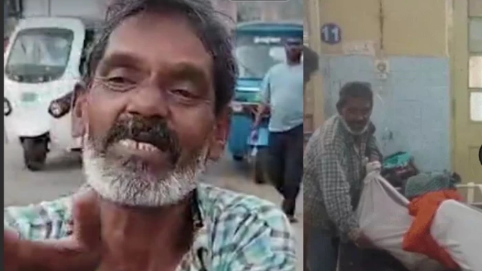 अंतिम संस्कार के लिए रुपये नहीं बचे, पत्नी का शव नदी में फेंकने जा रहा था,