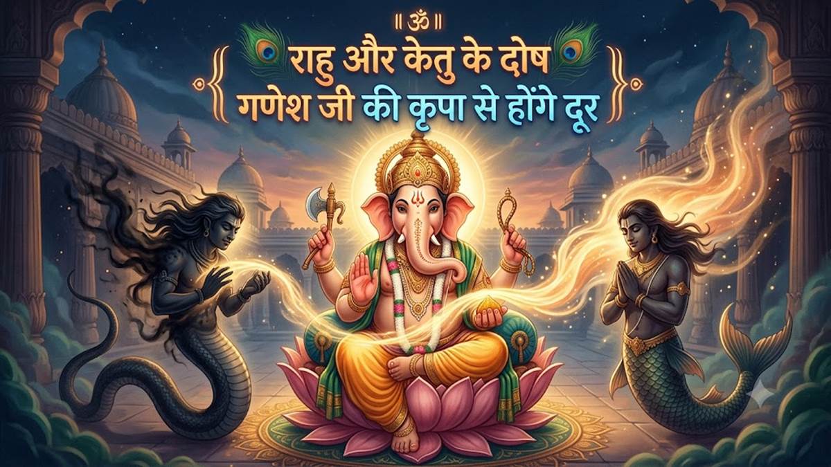 राहु और केतु के दोष गणेश जी की आराधना से हो सकते हैं दूर