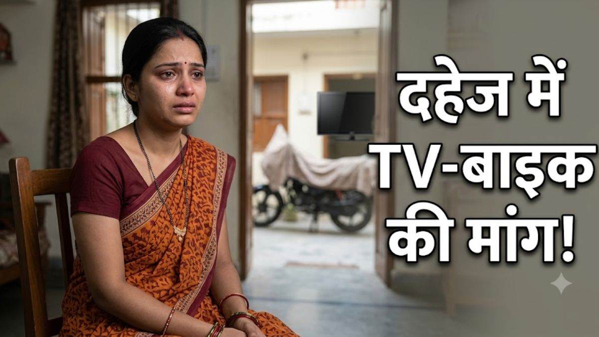 राजगढ़ में दहेज के लिए विवाहिता को घर से निकाला, टीवी और बाइक की मांग पर पति समेत चार पर केस दर्ज
