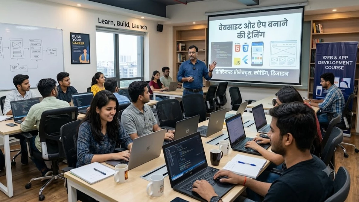 स्टूडेंट्स जोन: वेबसाइट और एप बनाने की ट्रेनिंग, छह से 12 महीने में करियर की शुरुआत