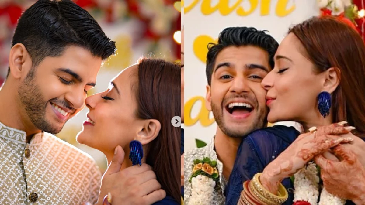 Bigg Boss फेम Sara Khan ने कृष पाठक से की शादी, शेयर की ब्यूटीफुल फोटो