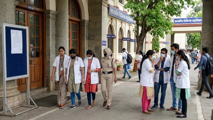 इंदौर में पीजी डॉक्टर को प्रताड़ित करने के मामले में 2 सीनियर छात्राओं पर कार्रवाई, 7 दिन के लिए निलंबित