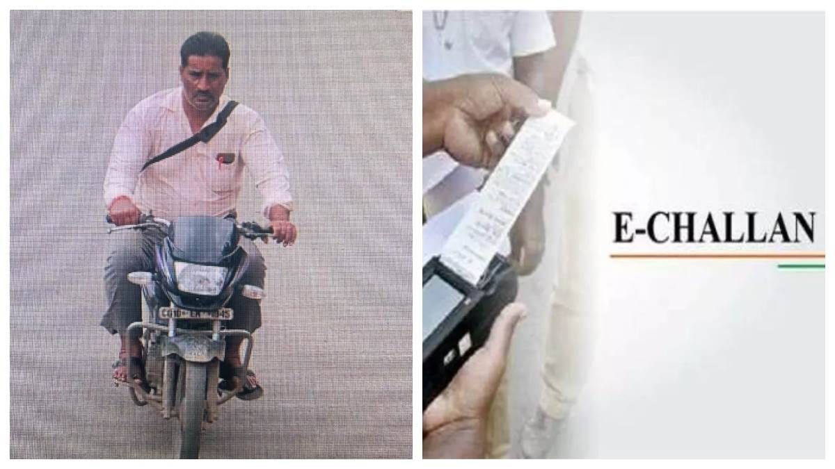बिलासपुर में वकील की चोरी हुई बाइक पर चोर कर रहा स्टंट, मोबाइल पर आ रहे e-चालान के मैसेज, ITMS कैमरे में कैद हुई तस्वीर