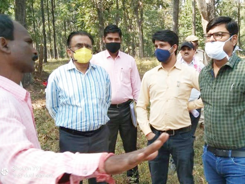 झोपड़ियों को जलाने का मामला : धमतरी के दुगली पहुंची जांच टीम को नहीं मिला साक्ष्य