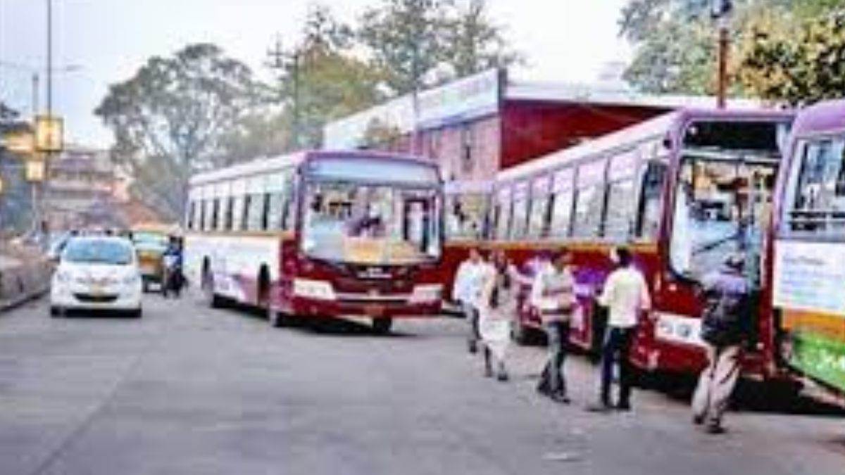 Jabalpur Metro Bus सार्वजनिक परिवहन सेवा हुई बहाल, 26 दिन बाद जबलपुर Chartered Bus Jabalpur Office