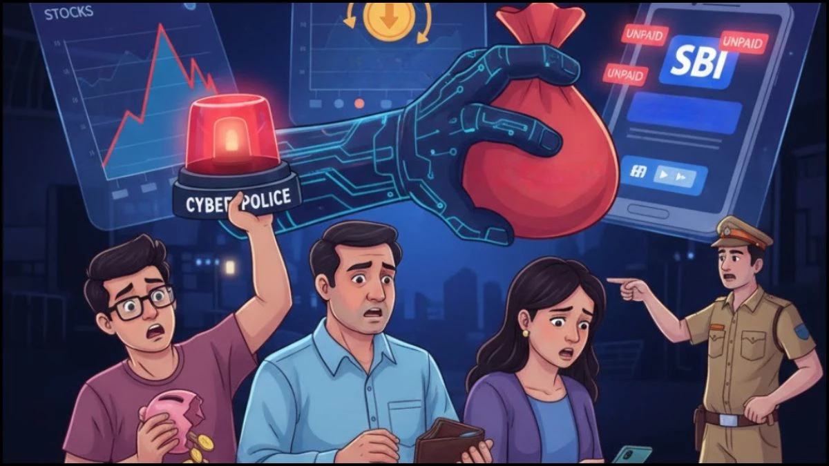 Indore में साइबर ठगों का तांडव, क्रिप्टो और स्टॉक मार्केट के नाम पर लूट, तीन अलग-अलग मामलों में 11 लाख से ज्यादा की चपत