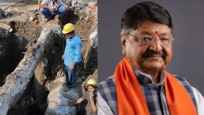'हालात नियंत्रित हैं पर संतोषजनक नहीं', कैलाश विजयवर्गीय ने किया भागीरथपुरा का दौरा, सुधार के दिए निर्देश