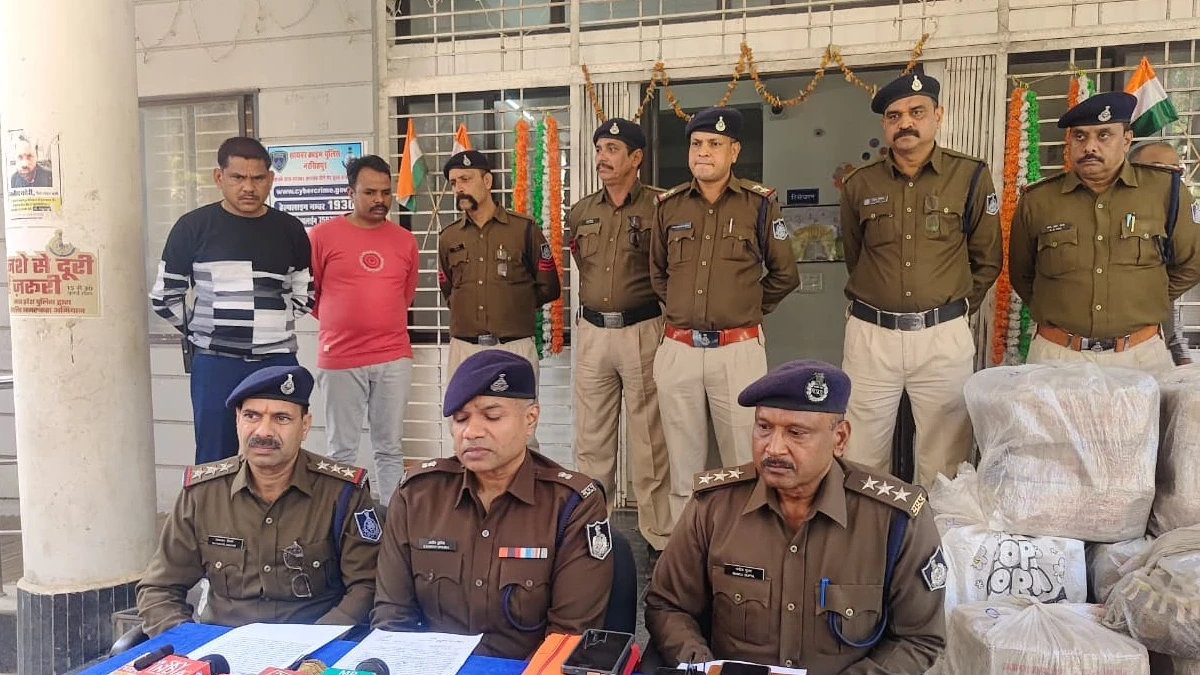 ऑपरेशन ईगल क्ला करेली पुलिस ने थार गाड़ी से जब्त की 396 लीटर अवैध शराब, दो आरोपी गिरफ्तार