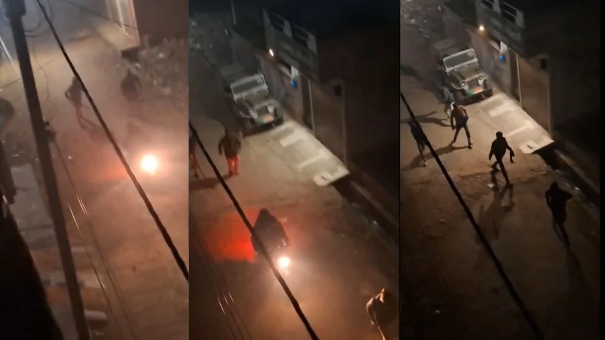 नशेड़ियों को पकड़ने गए पुलिस कर्मियों पर हमला, पत्थरबाजी से डरकर जान बचाकर भागे